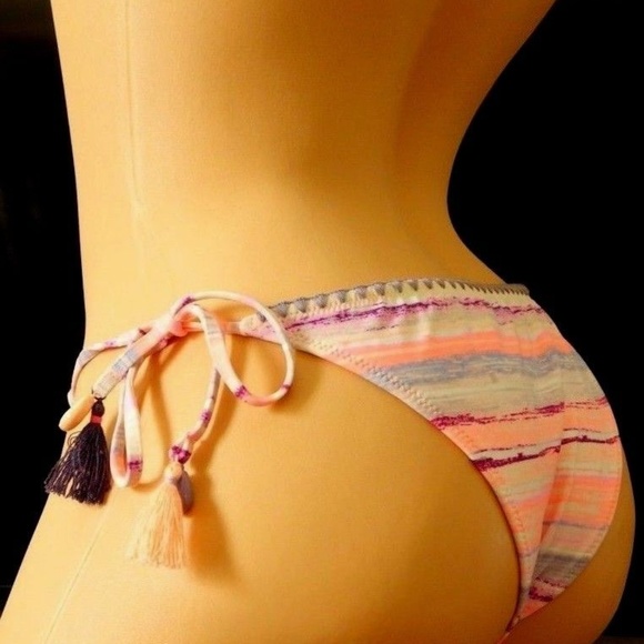 NWT VICTORIAS SECRET BEACH SEXY FOIL STRING BIKINI - Picture 5 of 7